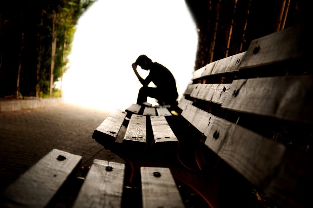 a homeless man suffering from addiction